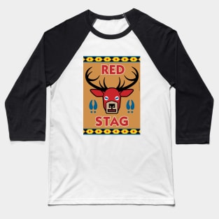 Regal Red Stag Crest Baseball T-Shirt